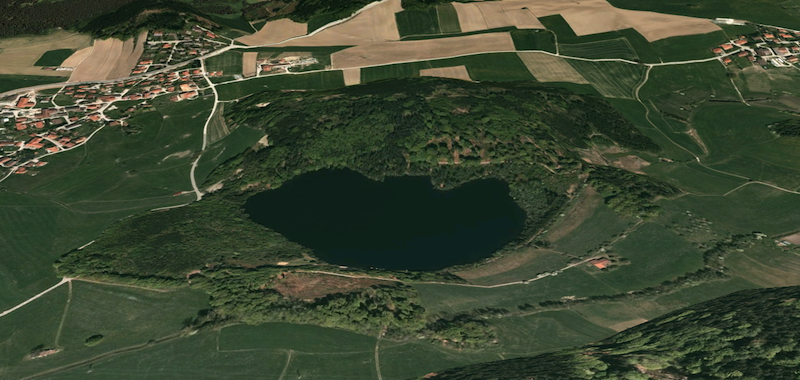 Tüttensee-Meteoritenkrater Chiemgau-Impakt