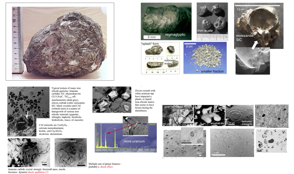 Eisensilizide - neue Klasse von Meteoriten